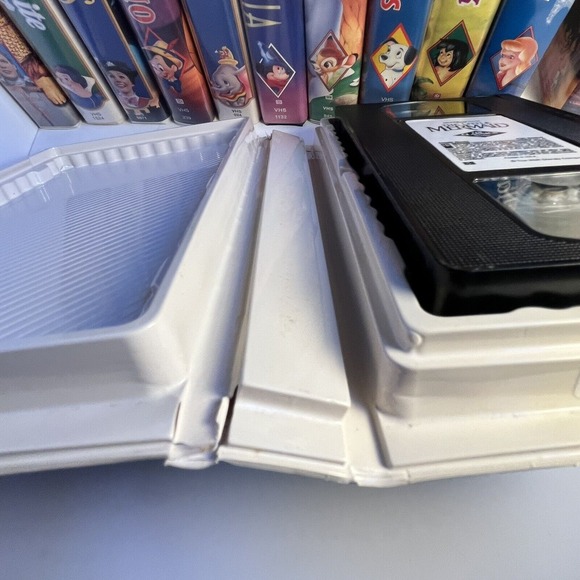 Walt Disney VHS Lot of 13 The Classics Black Diamond The Little Mermaid Banned - Picture 7 of 16